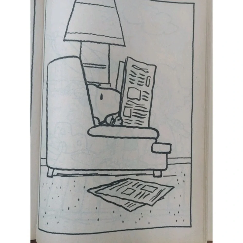 SNOOPY & FRIENDS COLORING BOOK GIANT‎ GOLDEN BOOK 3143 SCHULZ 1987 PEANUTS.